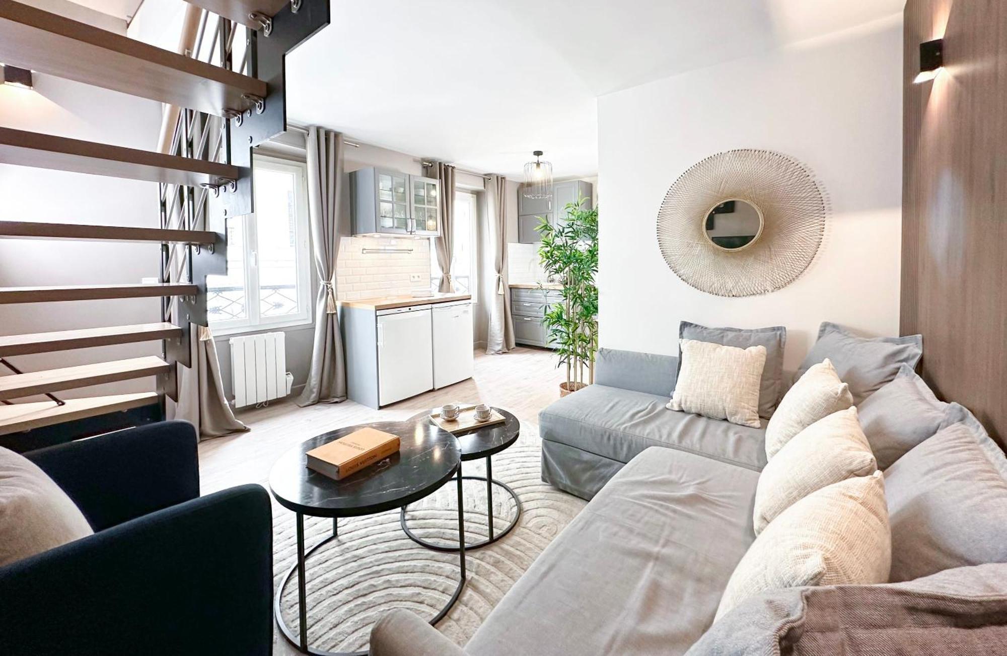 Appartamento Stylish & Chic Duplex Near Eiffel Tower Parigi Esterno foto